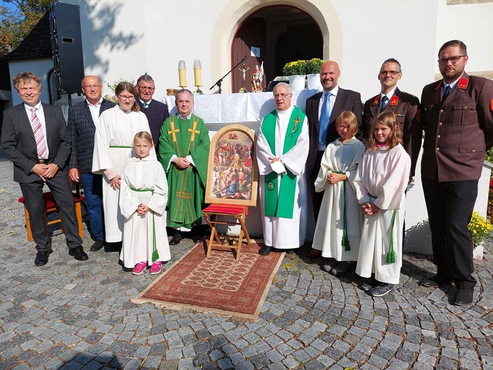 Kirchgang mit Verabschiedung Pfarrer Mag. Sliwa