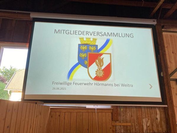 Mitgliederversammlung der FF-Hörmanns